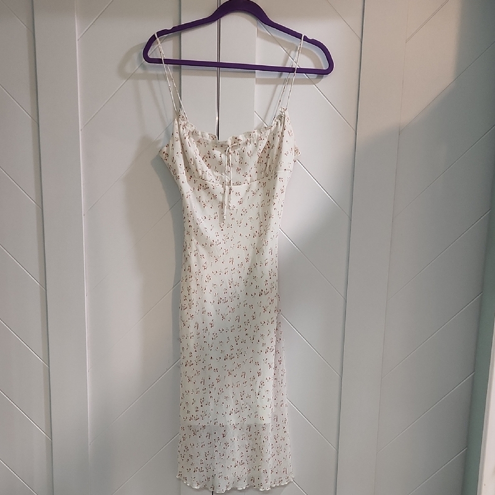 Floral Spaghetti Strap Dress